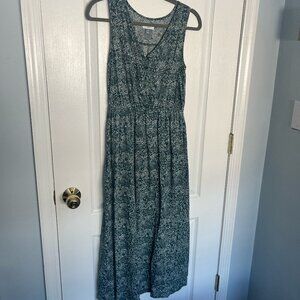 EUC Old Navy Sleeveless Tiered Maxi Swing Dress, Size S